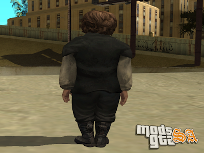 Skin Tyrion Lannister do Game Of Thrones para GTA San Andreas